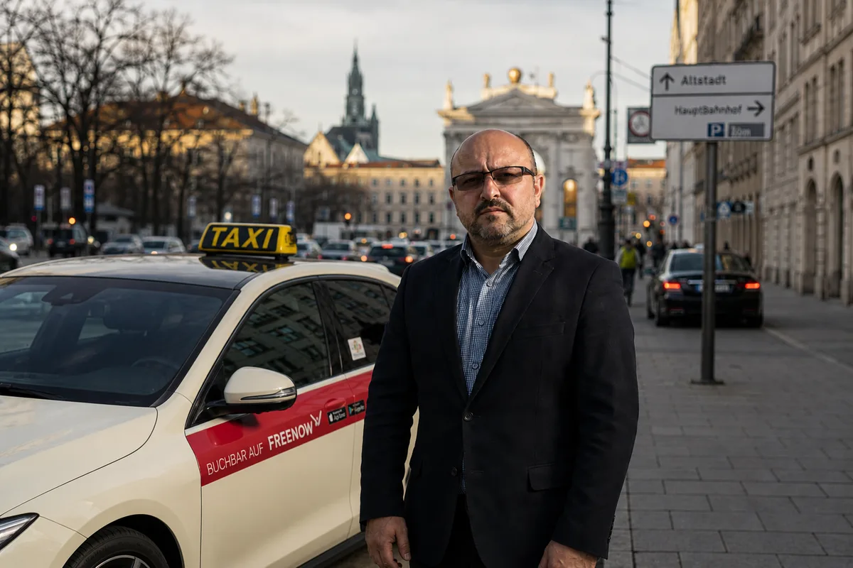 Izzet Tüymen, Inhaber von Taxiizi